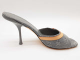 Louis Vuitton 6 Am Mule Gray Monogram Denim Heels Size Eu 40 Do0725wxzde