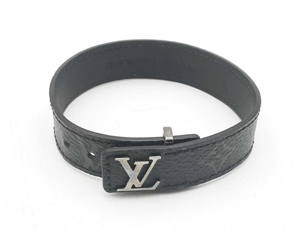 Louis Vuitton Lv Slim Monogram Eclipse Bracelet 9 Inch Sd0825lrzsa