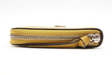 Jimmy Choo Jc Logo Yellow Leather Wallet Sd0626rzde