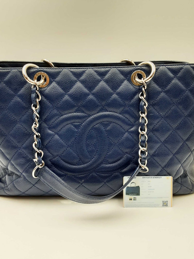 Chanel Quilted Caviar Grand Shopper Tote Bag Eb0924loxzdu