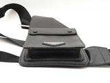 Prada Multi-strap Travel Sling Bag In Black Saffiano Leather Fw0925wrxdu