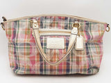 Coach Poppy Plaid Handbag Aa0725izsa