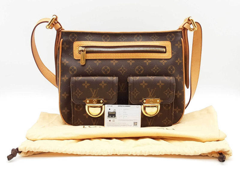 Louis Vuitton Monogram Hudson Gm Shoulder Bag Sd0825ecrde