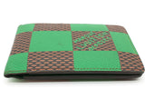 Louis Vuitton Green Damier Coated Canvas Leather Bifold Wallet Do0925oxzde