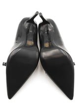Stuart Weitzman Felicity Black Patent Leather Heels Size 8.5 Aa Eb1225erdu