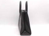 Michael Kors Mirella Medium Leather Tote Bag Black Aa1026pzsa