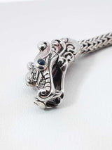 John Hardy Legends Naga Bracelet In Sterling Silver 20.1g 7.5 Inch Fw0826lxzdu
