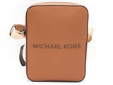 Michael Kors Embossed Pebble Leather Messenger Brown Aa0726rzsa