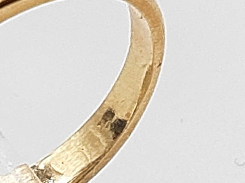 1.50 Ctw Diamonds 14k Yellow Gold 4.0g Ring Set Size 4.25 Do0324rrxde