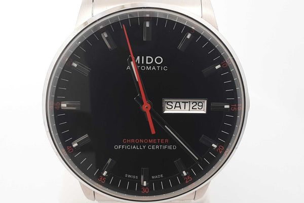 Mido Commamder Automatic 40mm Stainless Steel Watch Eb1124oxzsa