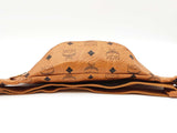 Mcm Patricia Cromer Collection Belt Bag In Cognac Visetos Canvas Fw0926ocrdu