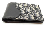 Christian Dior Oblique Jacquard Saddle Bifold Wallet Eb0926ocrde