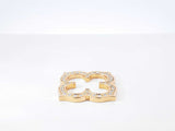 Cartier Diamond & 18k Yellow Gold Gothic Clover Quatrefoil Pendant 6.1 Grams Fw0726czxdu