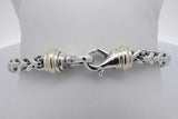 David Yurman Sterling Silver Wheat Chain Bracelet 26.7 Grams 8 Inch Eb0726lrxsa