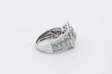 0.63cttw Diamond 10k White Gold Ring 4.6 Grams Size 5.5 Eb0526orxsa