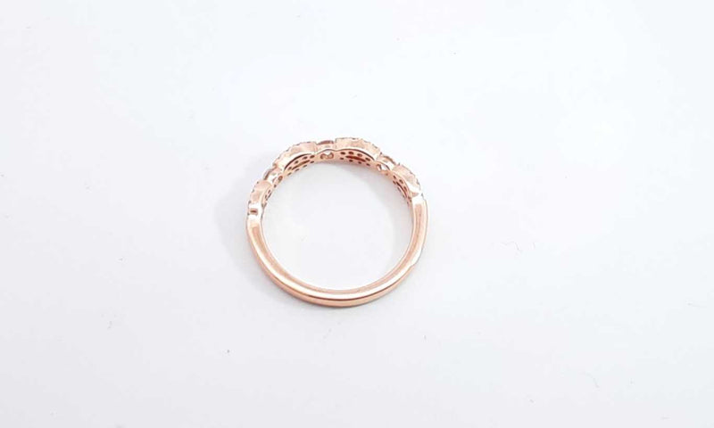 14k Rose Gold Lab Grown Diamond Ring Size 7 Eblsedu 144020004864