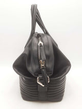 Givenchy Waxy Grained Calfskin Medium Nightingale Black Hand Bag Sd0125wzxsa