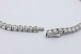 4.02cttw Lab Grown Diamond Tennis Bracelet 14k White Gold 6.1g 7 In Eb0326lwxzsa