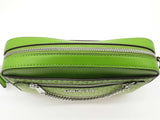Michael Kors Jet Set Jungle Green Ombre Signature Logo Crossbody Sd0226lrde