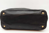 Prada Black Leather Phenix Tote Bag Eb1026lerde