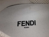 Fendi White Leather Sneakers Size 5 Eb0526sxde