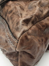 Givenchy Mini Pandora Shoulder Bag In Brown Tumbled Sheepskin Fw0926lordu