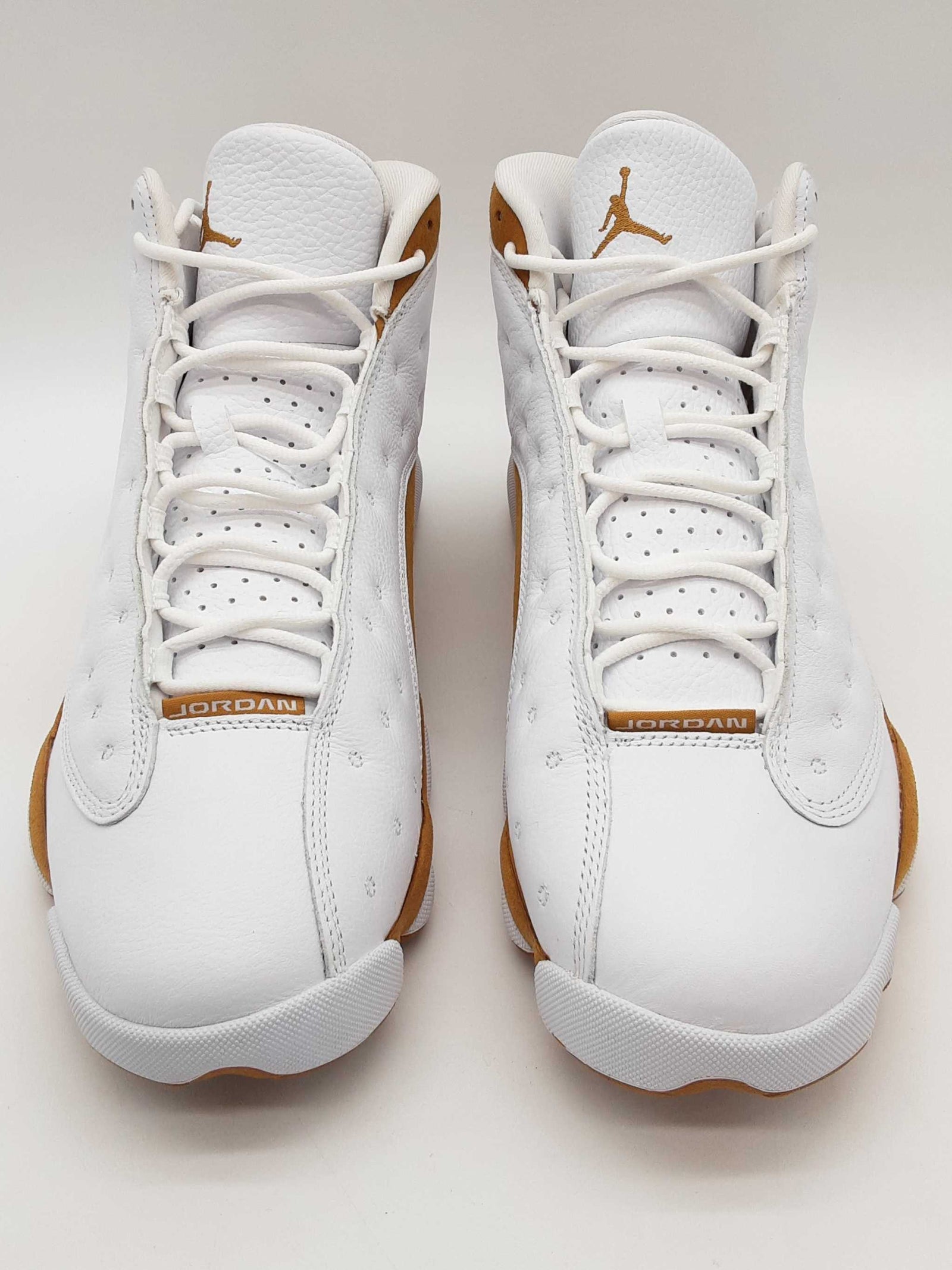 Nike 414571-171 Air Jordan 13 Retro White Wheat Tan Shoes Size Us