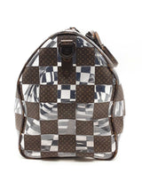 Louis Vuitton Monogram Pvc Chess Keeepall Bandouliere 50 Eb1223wxxzsa