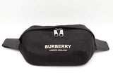 Burberry Sonny Logo Medium Black Nylon Belt Bag Fw0926prxdu