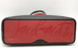 Christian Louboutin Cabata Loubinthesky Red & Black Ombre Tote Bag Eb1026pxzsa