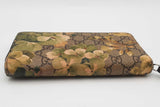 Gucci Supreme Blooms Zip Around Wallet Eb0526orxsa