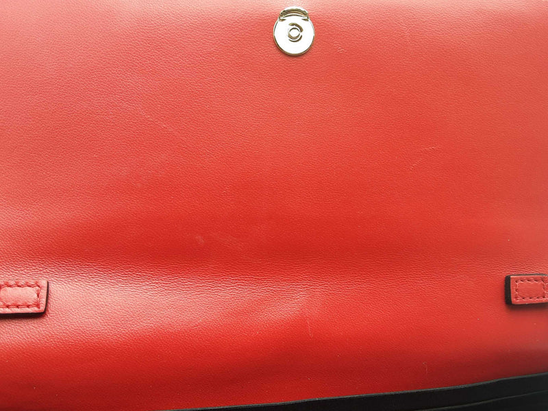 Versace Quilted Medusa Wallet On Chain Red Aa0125orzsa