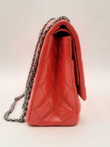 Chanel Red Patent Leather Double Flap Crossbody Sd0525lrzxsa