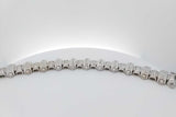 3.36cttw Diamond Bracelet In 14k White Gold 92.5 Grams 8.25 Inch Eb1026iixzsa
