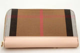 Burberry Check Zip Around Wallet Eb1024lixzsa