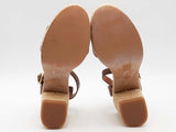 Coach Sandal Brown Size 7 Aa0926ozsa
