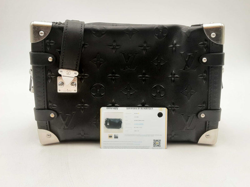 Louis Vuitton Monogram Embossed Side Trunk Aa0525srxsa