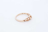 14k Yellow Gold Nugget Ring With Diamond 2.5 Grams Size 6.75 Eb0526lcrde