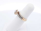 1.36 Cttw Diamond & 14k Gold Halo Ring With Cert 6.3 Grams Size 5.25 Fw0625rwzdu