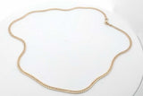 14k Yellow Gold Herringbone Chain Necklace 16 Grams 20 Inch Eb0926llxzsa