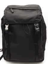 Prada Black Nylon Backpack Eb0526prxsa