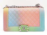 Chanel Caviar Boy Bag Multi-color Handbag Aa0926ozxzsa