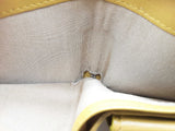 Jimmy Choo Jc Logo Yellow Leather Wallet Sd0626rzde