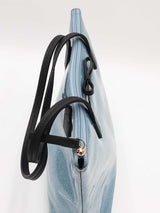 Kate Spade Mavis Street Jeralyn Glitter Lakesedge Blue Shoulder Bag Eb1225wxdu