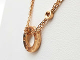 Cartier Love 18k Rose Gold 6.0g Pendant Necklace 16 In Do0125sxzde