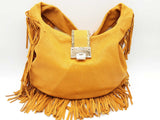 Jimmy Choo Leather Fringe Hobo Bag Sd0626ezde
