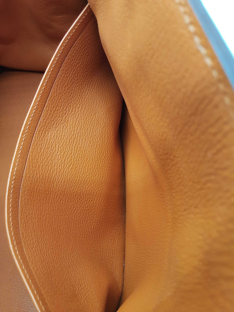 Hermes Birkin 35 Orange Clemence Palladium Hardware Handbag Do0825lxzxzde