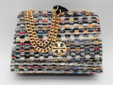 Tory Burch Kira Multicolored Tweed Shoulder Bag Do0626rxde