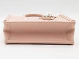 Christian Dior Mini Dior Book Tote Macrocannage Rose Handbag Aa0526lzxzsa