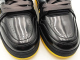 Louis Vuitton Lv Black & Yellow Trainers Sneakers Size 6.5 Eb0126rorsa